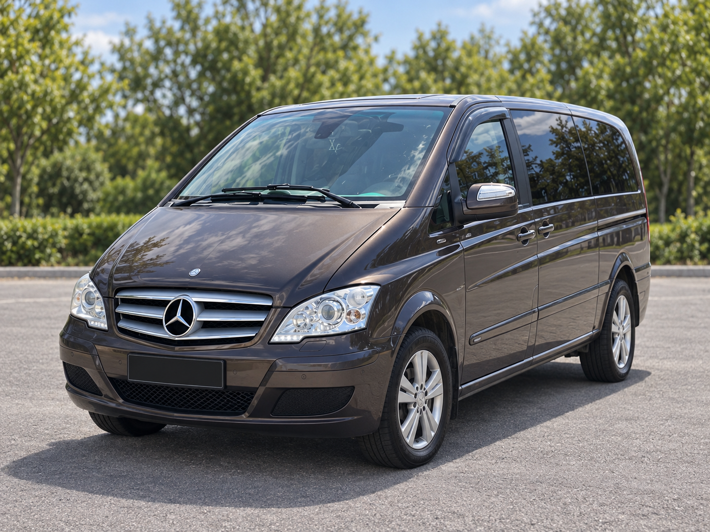 Коричневый Mercedes-Benz Viano