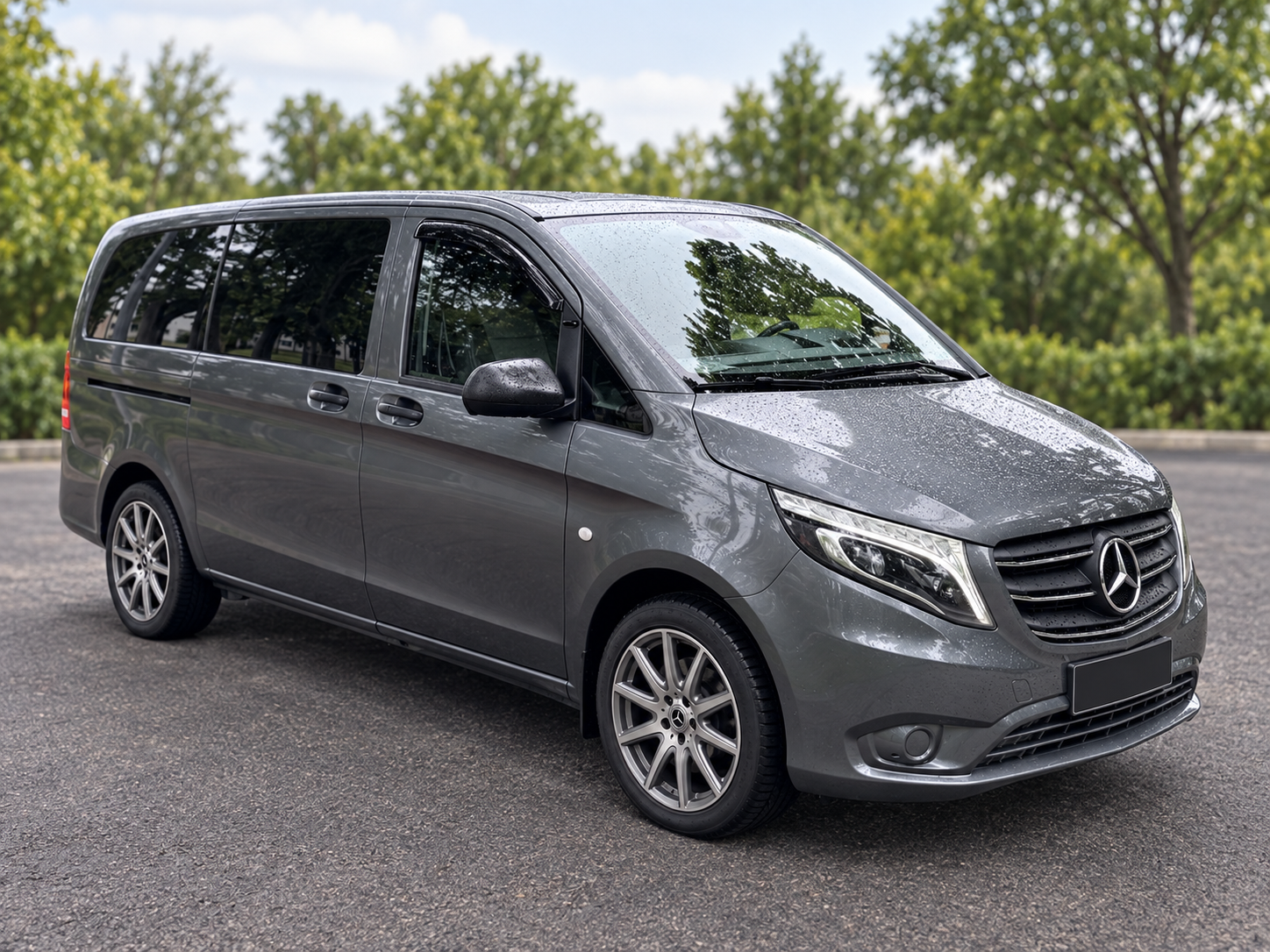 Серый Mercedes-Benz Vito